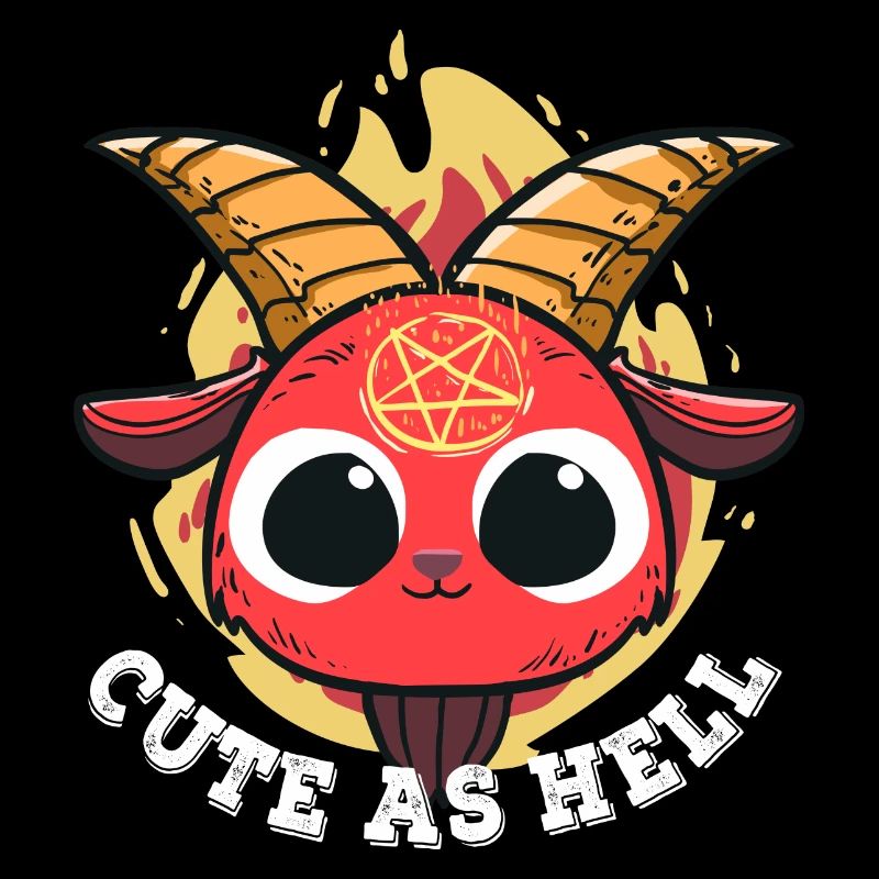 Baphomet Pentagram Gift for a