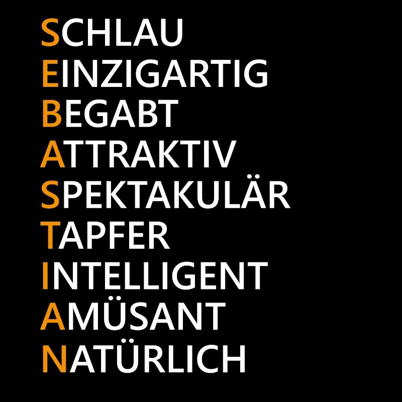 Sebastian Name Geschenk