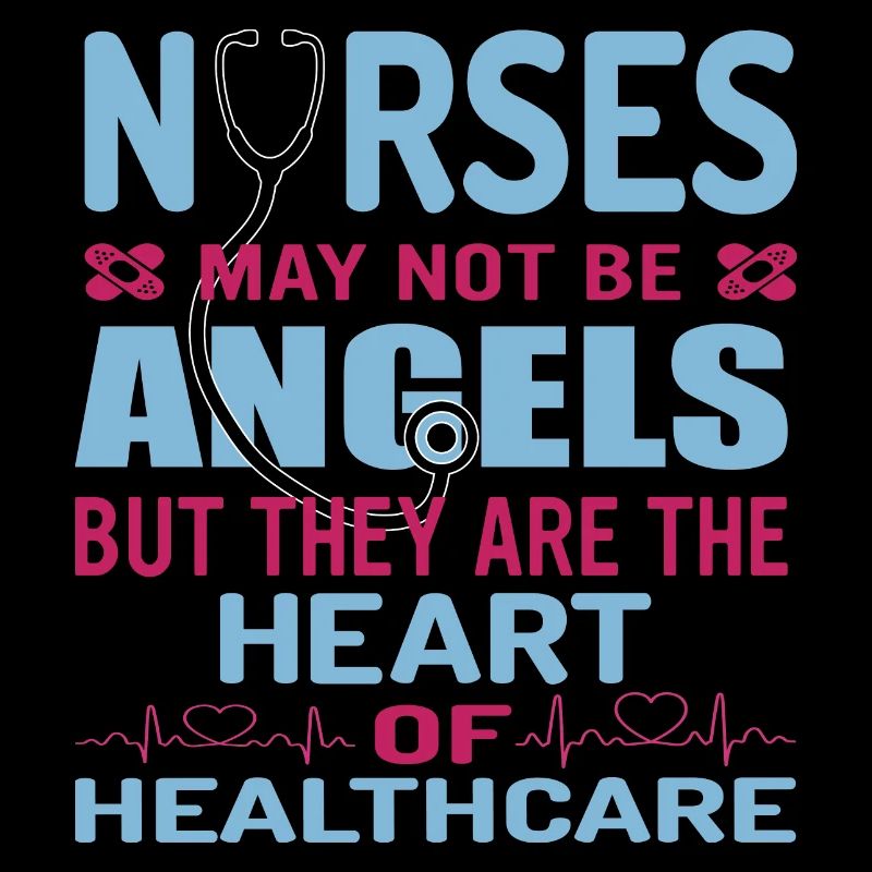 Krankenschwester Cooler Spruch T-Shirt Design