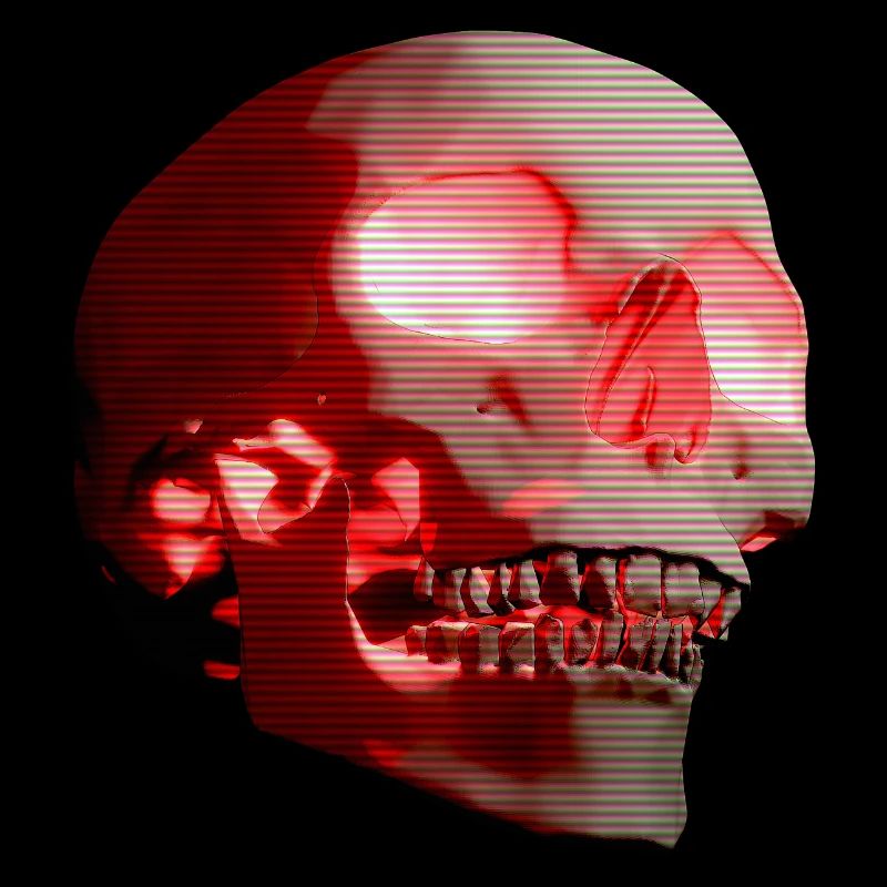 CYBER LASER SKULL