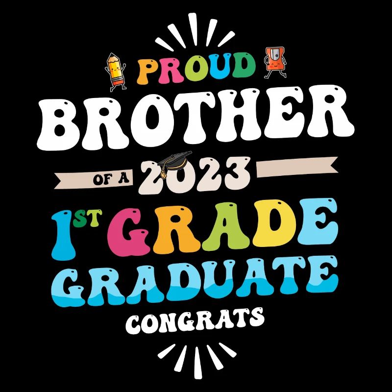 Stolzer Bruder einer 1. Klasse von 2023