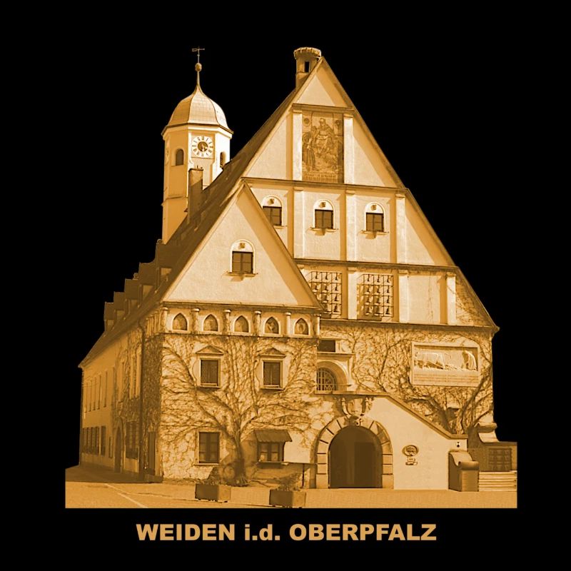 Weiden Town Hall Upper Palatinate Bavaria Eastern Bavaria