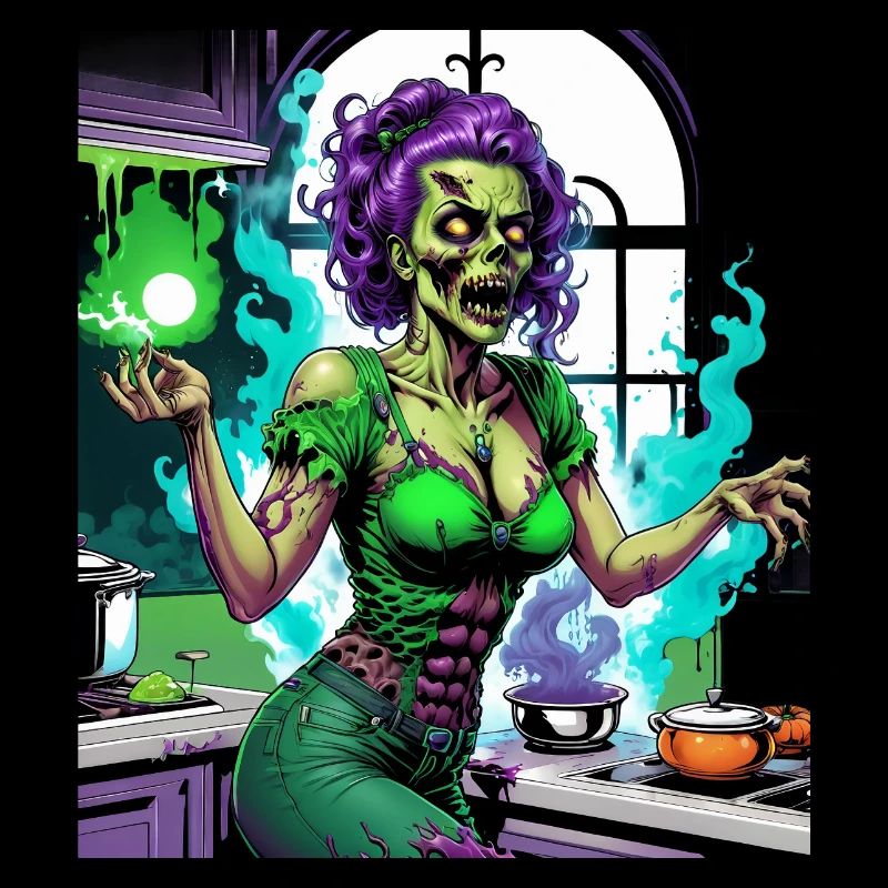 Zombie In the Kitchen