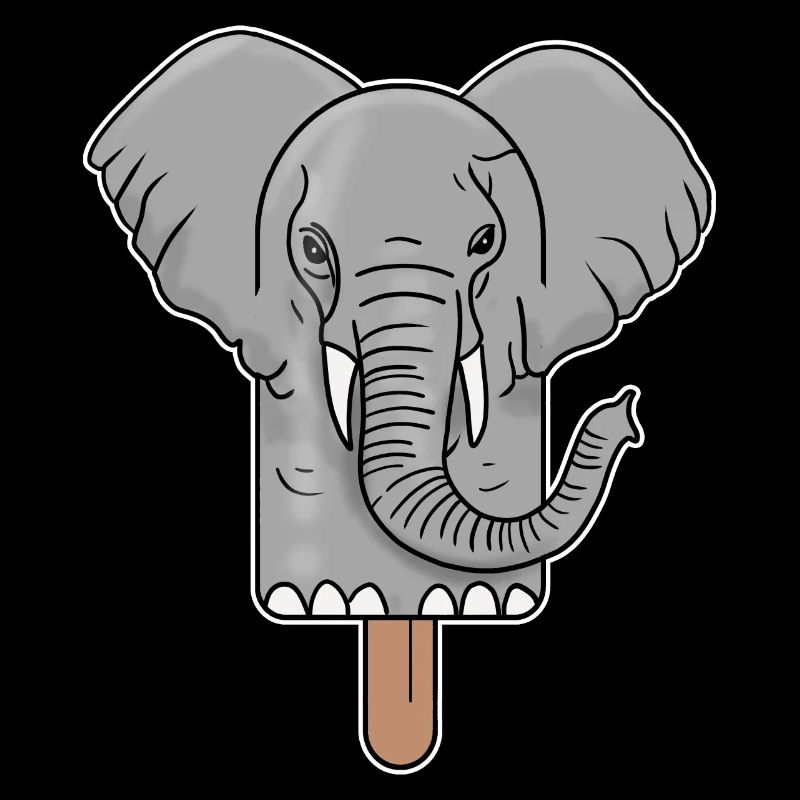 Elephant Head Popsicle