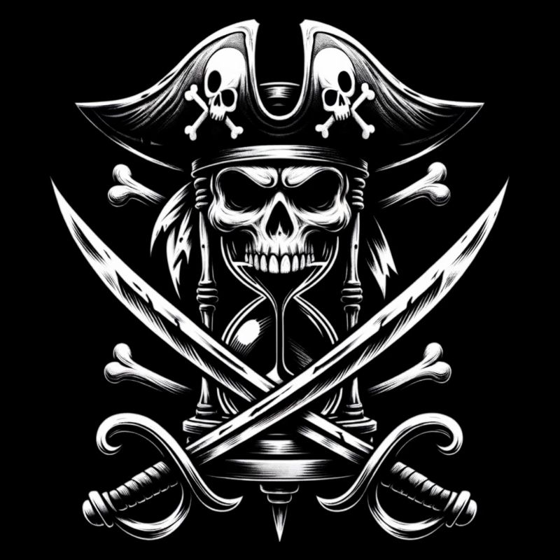 Roberts Drapeau pirate incassable