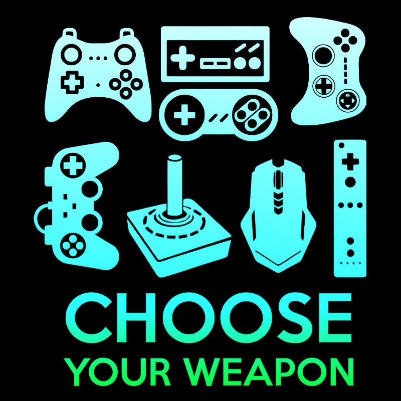 Gamer Game Play Online Computer Gaming Arcade Neon