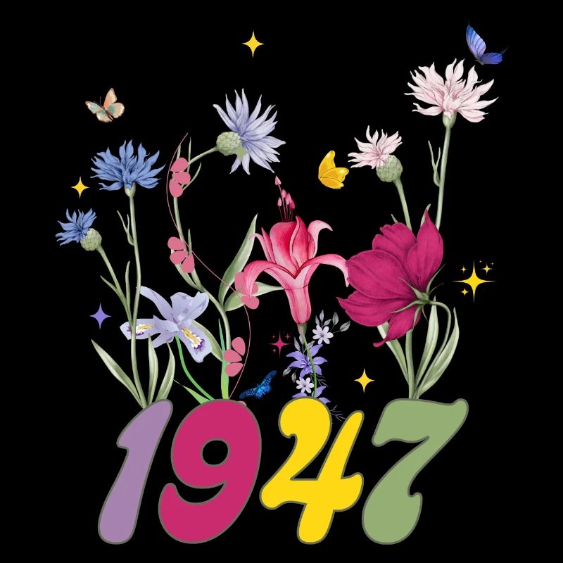Année de naissance 1947 fleurs sauvages