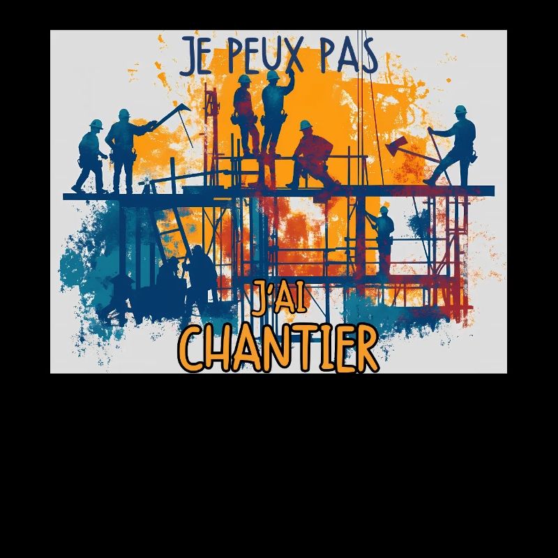 Workers' worksite Laughter guaranteed