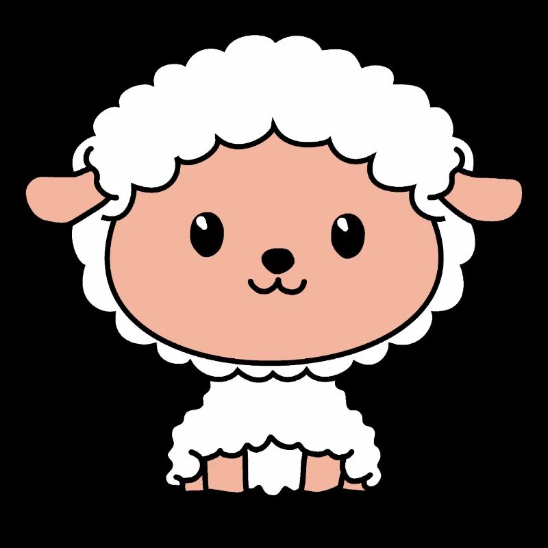 Mouton mignon animal