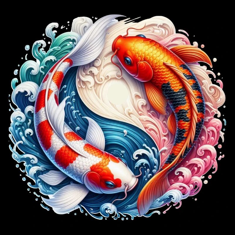 Koi-Karpfen