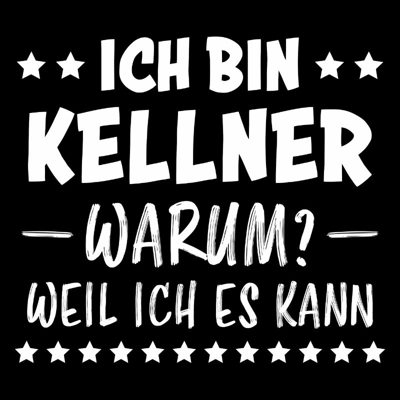 Kellner Lustige Spruch Service Restaurant Geschenk