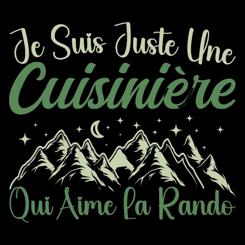 Cuisinière aventurier passionnée de Randonnée