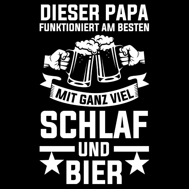 Papa Bier Vatertag Vater Geschenkidee