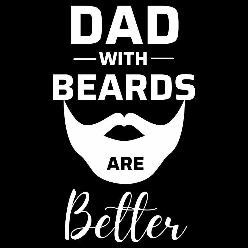 Papa mit Bärten ist besser