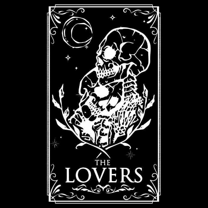 The lovers tarot card