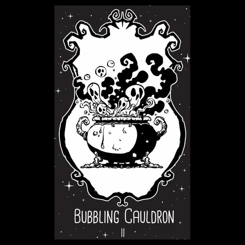 Bubbling Cauldron carte d'oracle