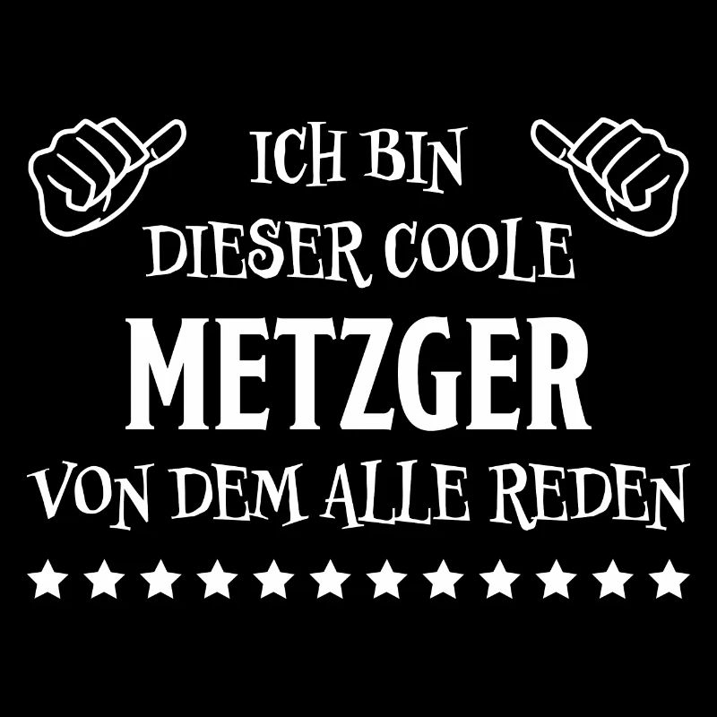 Metzger Beruf Lustiger Spruch Fleischer Geschenk