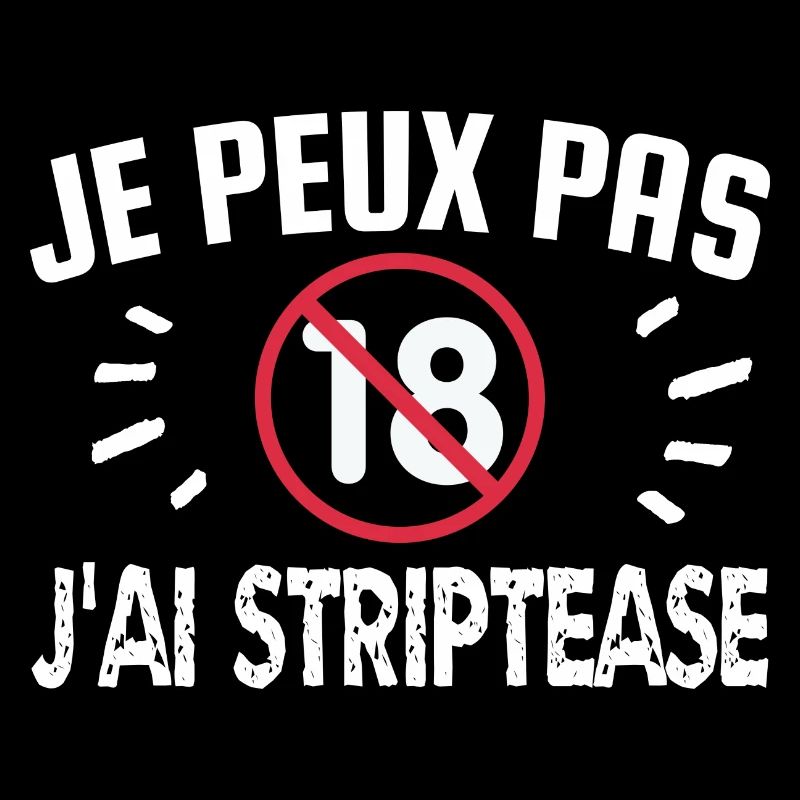 je peux pas j'ai striptease