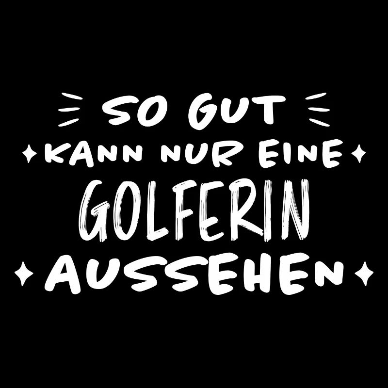Golferin Minigolf Lustiger Spruch Golf Geschenk