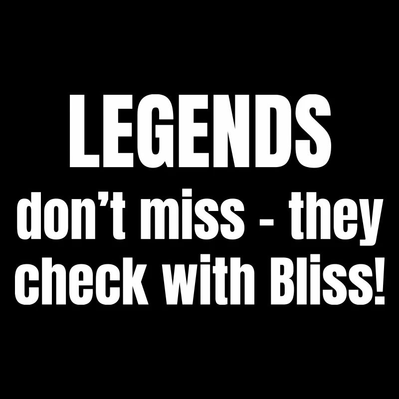 Darts Legends don´t miss - they check with bliss!