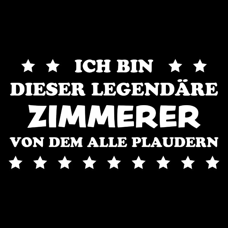 Zimmerer Lustiger Spruch Fun Zimmermann Geschenk