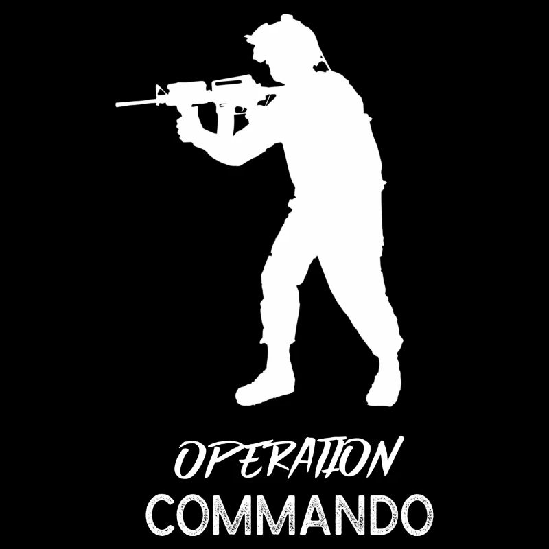 Militaire opération commando pour homme