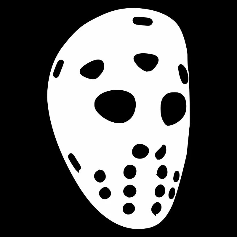 Retro Hockey Mask
