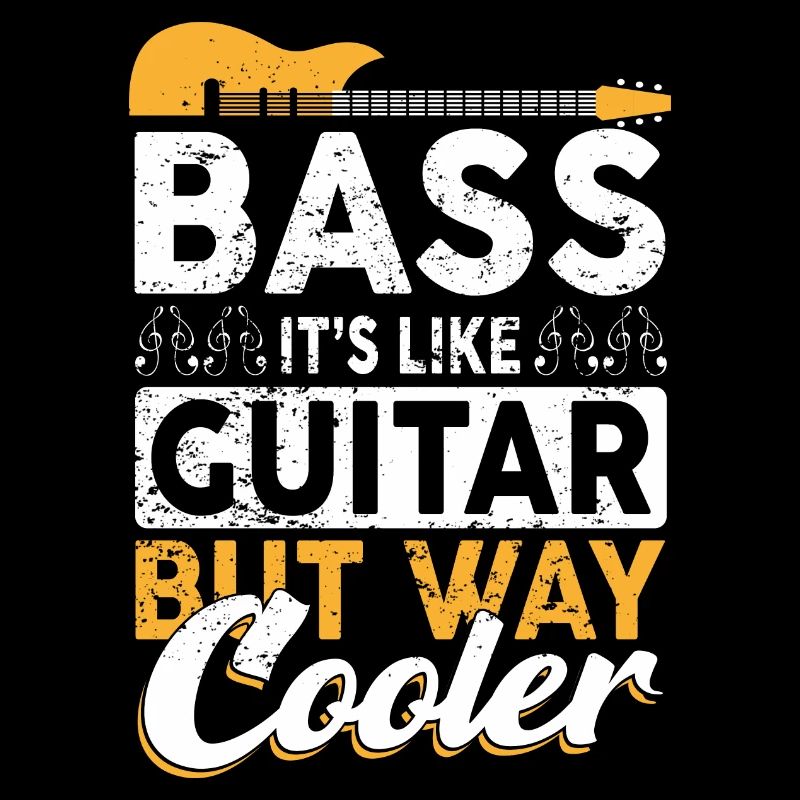Basse c’est comme une guitare drôle de bassiste