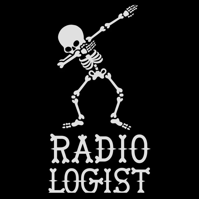 Dab dabbing skeleton radiologist