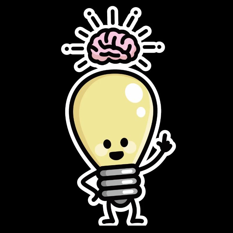 Light Bulb Idea Brains Creative Genius Creativity
