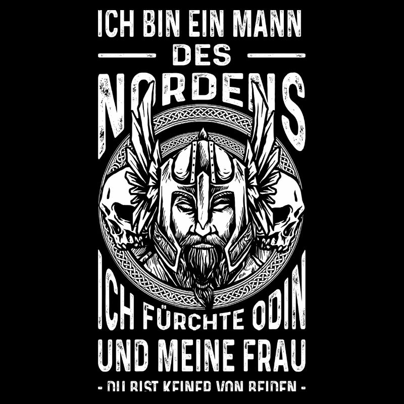 Ich Bin Ein Mann Des Nordens Wikinger Geschenk
