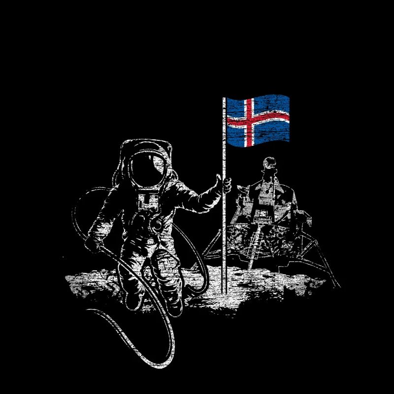 Lune Apollo Islande