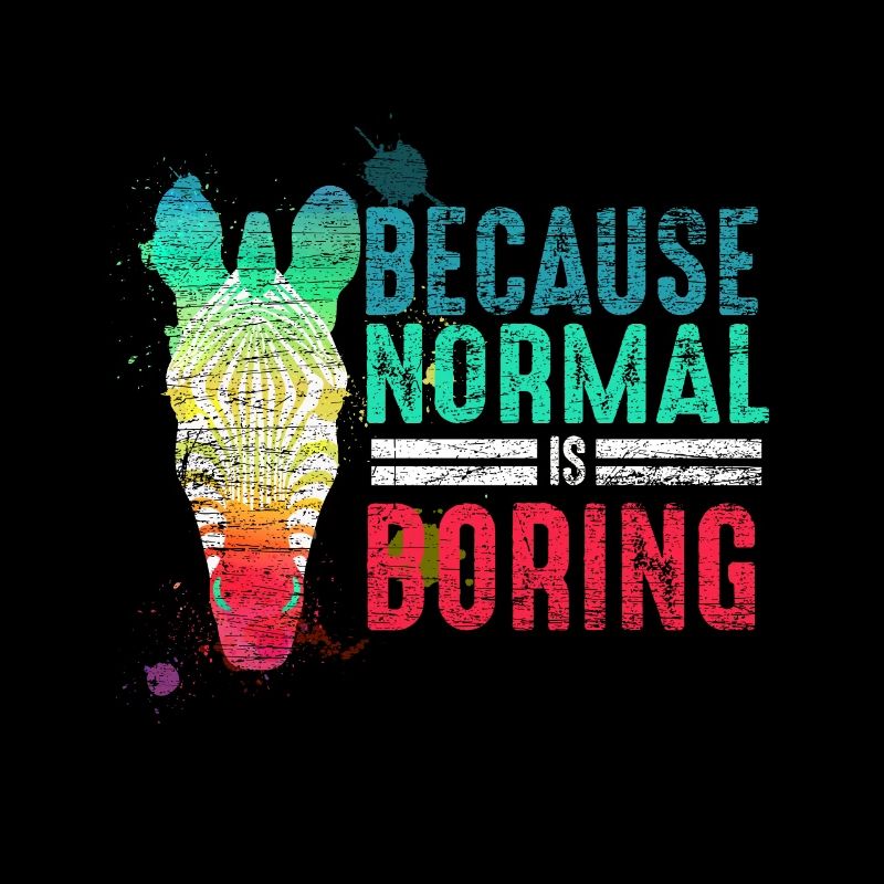 Normal boring party gift zebra vintage