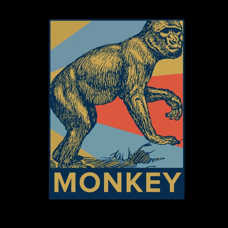 Monkey primate chimpanzee gorilla animal gift