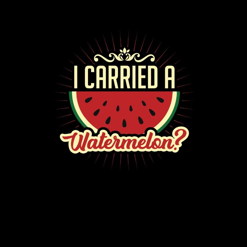 I Wore A Watermelon Shirt & Gift