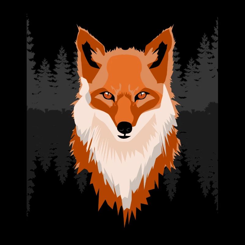 Le renard de la forêt