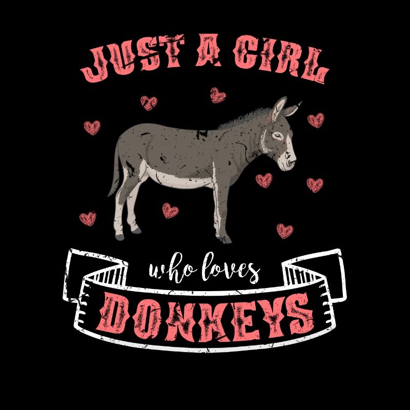 Esel Landei Mädchen