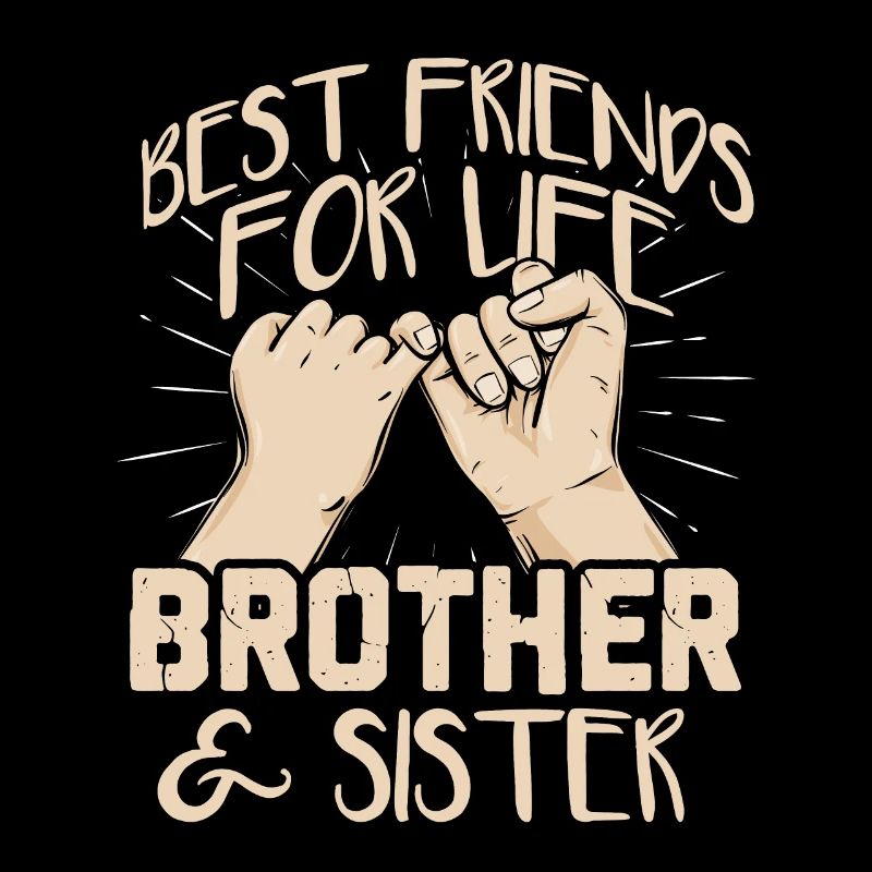 Frère et soeur amis