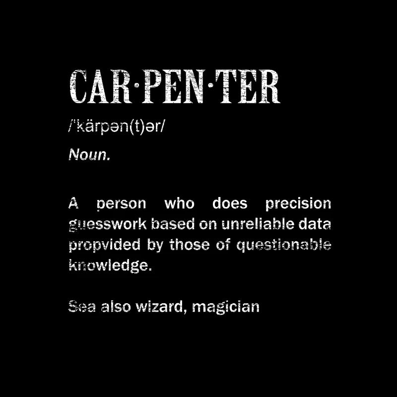 Zimmermann Bauen Konstruktion Arbeiter Geschenk