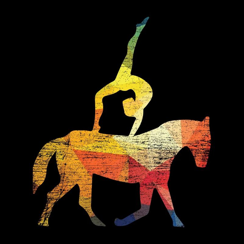 Vaulting equestrian gymnastics