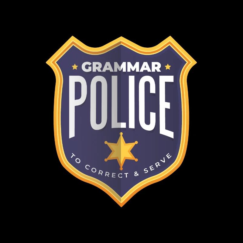 Police de grammaire