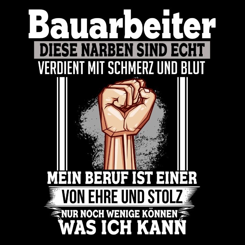 Bauarbeiter Ehre & Stolz Faust
