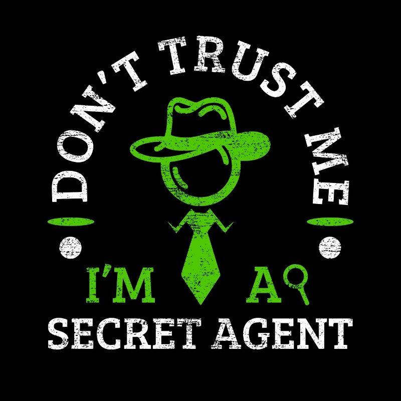 Secret Agent Spy Agent Gift Gift Idea