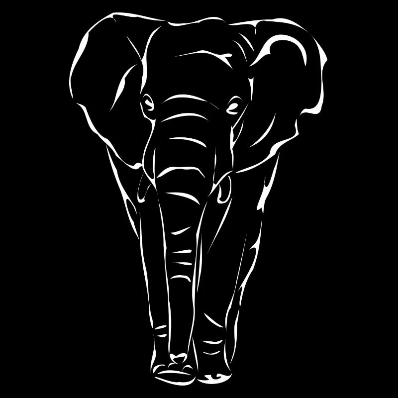 Elephant white
