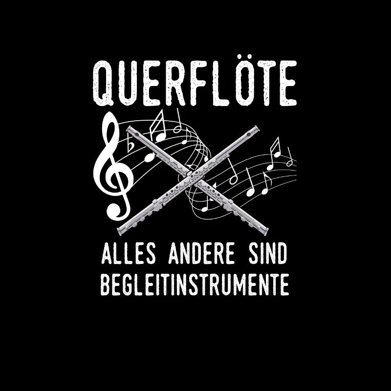 Querflöte Querflötenspieler Geschenk Instrumente