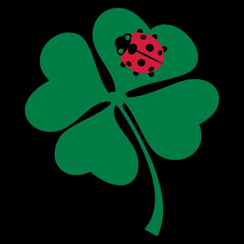 Marienkäfer Kleeblatt