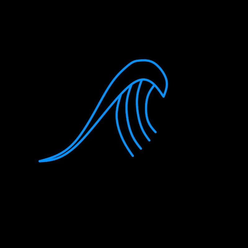 Blaue Welle
