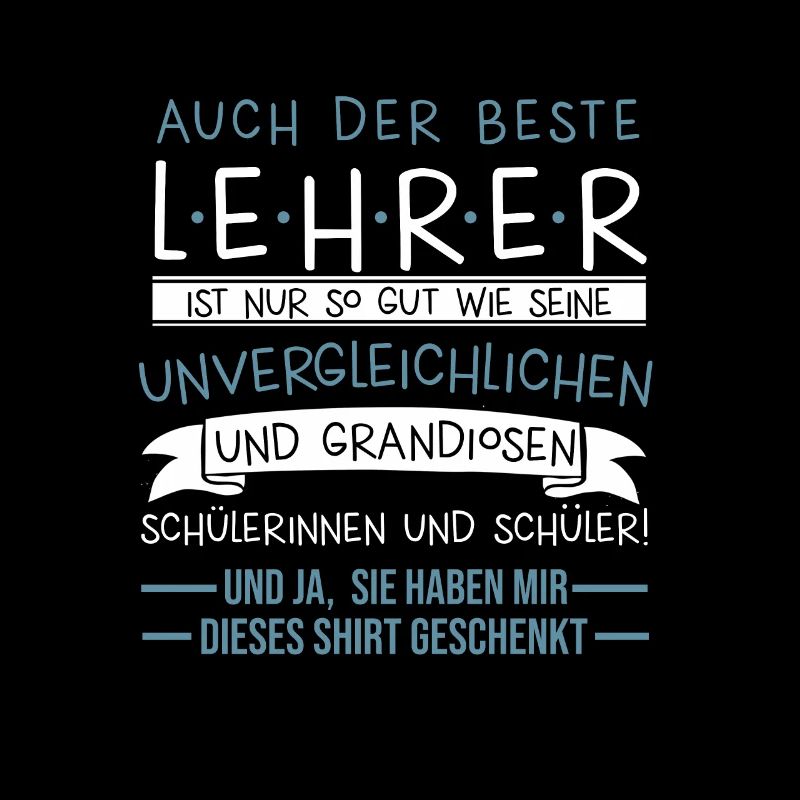 Bester Lehrer Lehrerin Schule Unterricht Geschenk