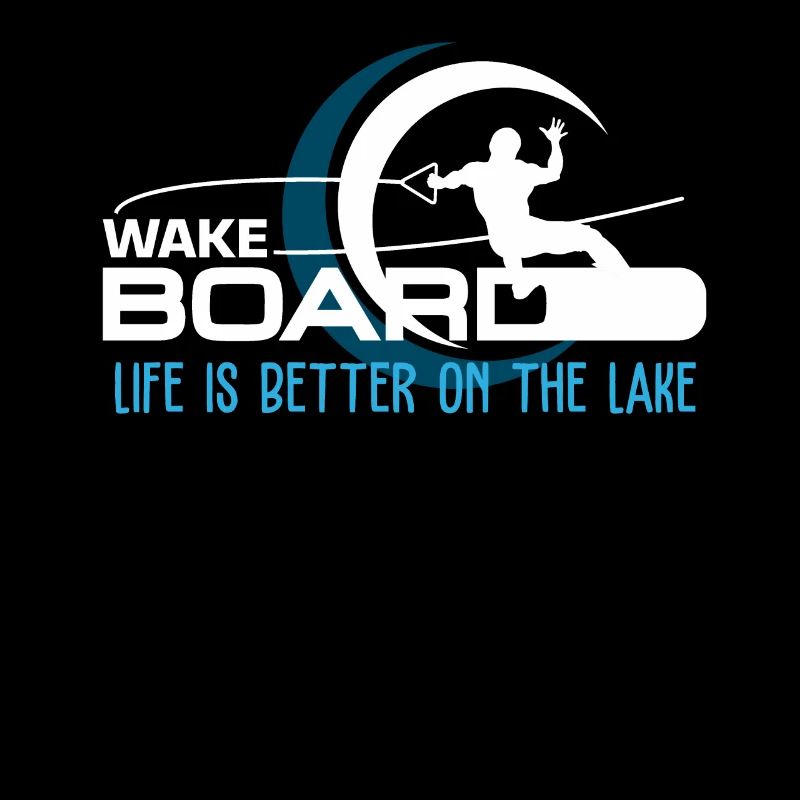 Surfeurs de wakeboard