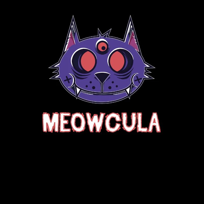 Halloween vampire cat Dracula kitten gift